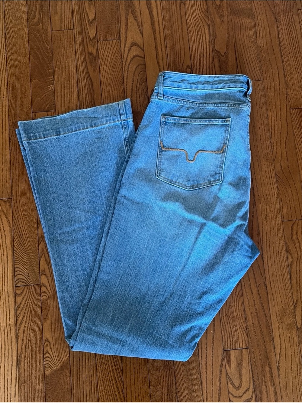 Kimes Ranch Light Blue Flare Jeans - Women's Wide Leg Denim